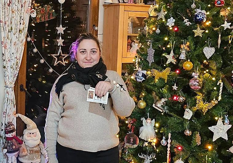 La vallisoletana a la que le ha tocado dos veces la Lotería de Navidad